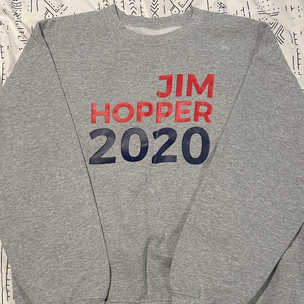 Stranger Things Grey Crewneck- Womens Large